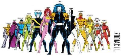 Zodiac (Team) - Comic Vine | Marvel comics vintage, Marvel villains ...