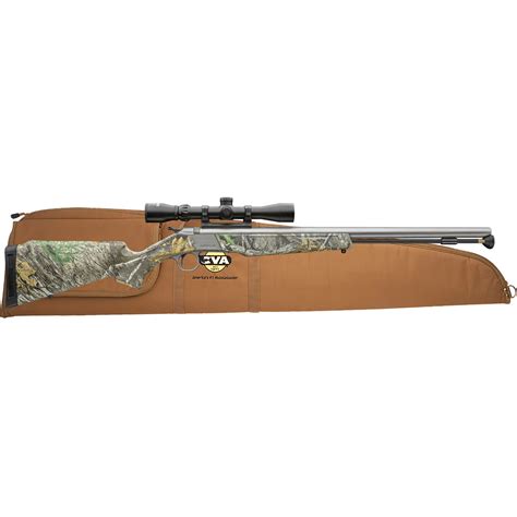 CVA Wolf V2 Muzzleloader Package .50 Cal 26 in. Realtree Edge w/KonusPro - Black Powder Rifles ...