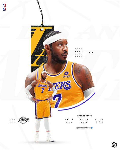 Carmelo Anthony | Los Angeles Lakers on Behance