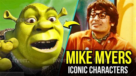 Mike Myers MOST ICONIC characters! - YouTube