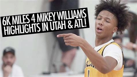 MIKEY WILLIAMS TRAVELED 6K MILES IN 2 WEEKS & HERE ARE HIS HIGHLIGHTS - YouTube