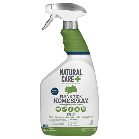 Natural Care Flea and Tick Home Spray, 32 oz - Walmart.com - Walmart.com