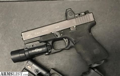 ARMSLIST - For Sale: Gen 4 Glock 19 W/Surefire x300 & RM5