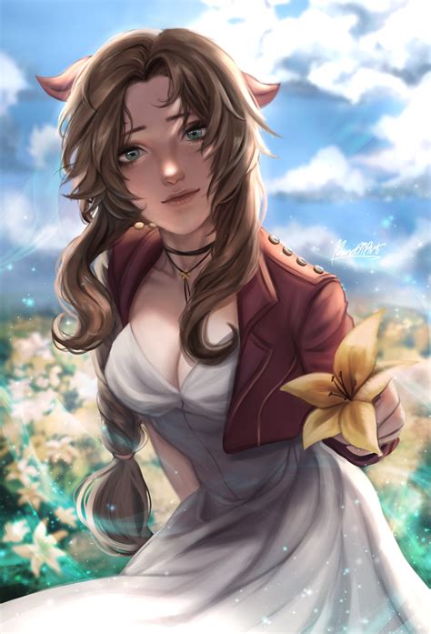 Fan Art Aerith Anime - bmp-get