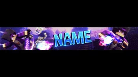 Banner Template No Text | Shooters Journal | Birthday banner template, Minecraft youtube banner ...