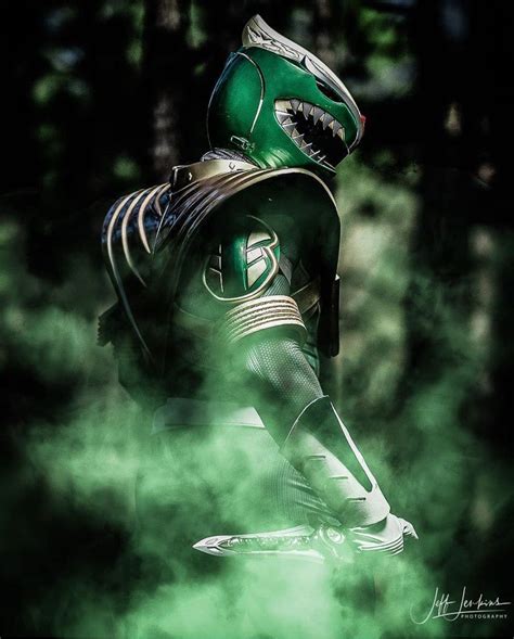 Green Ranger Cosplay | Green power ranger, Green ranger, Power rangers ...