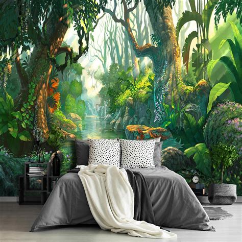 Enchanted Forest Themed Bedroom