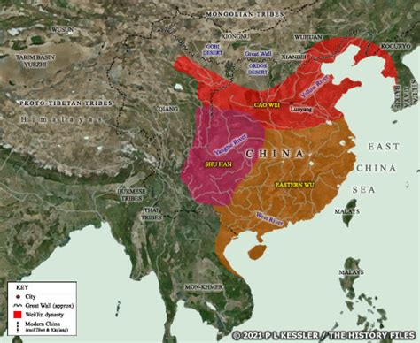 Kingdoms of China - Shu Han (Minor Han) Dynasty of the Three Kingdoms