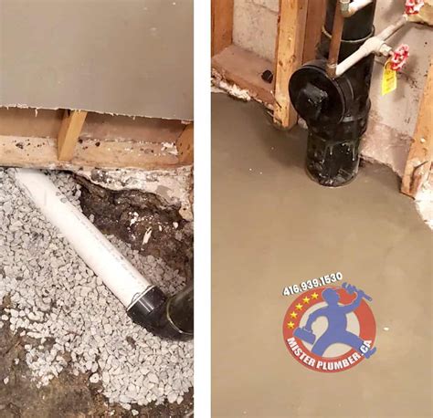 Basement Drain Replacement in North York - Mister Plumber