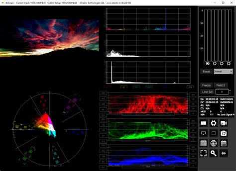 Software-Based Video Waveform/Vectorscope Monitoring