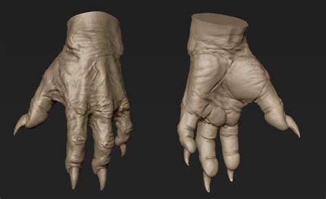 ArtStation - Creature Hand 1 | Resources