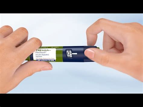 Instructions For Using Tresiba® FlexTouch® U-200 (insulin degludec) injection - YouTube