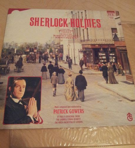 popsike.com - Sherlock Holmes Signed LP Digital Record Vinyl Soundtrack ...