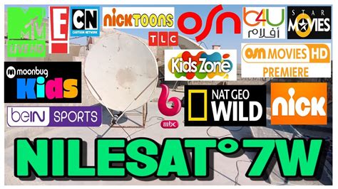 NILESAT 7W | Dish setting Nile Sat | new update & channel list 7W | Dish Fitter - YouTube