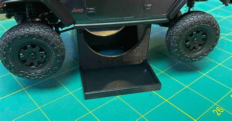 Stand for Kyosho Mini-Z 4x4 with tray by mado30 | Download free STL model | Printables.com