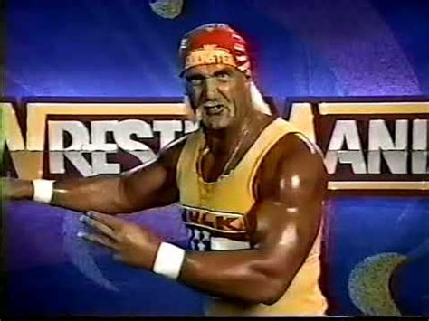 Hulk Hogan - WrestleMania 8 Promo [1992-03-28] - YouTube