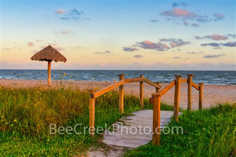 Rockport Beach Sunset - Texas Coast