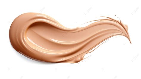 Vector Illustration Of Cream Texture For Cosmetic Product With Swatch Of Foundation Gel ...