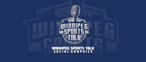 Winnipeg Sports Talk Social Designs on Behance