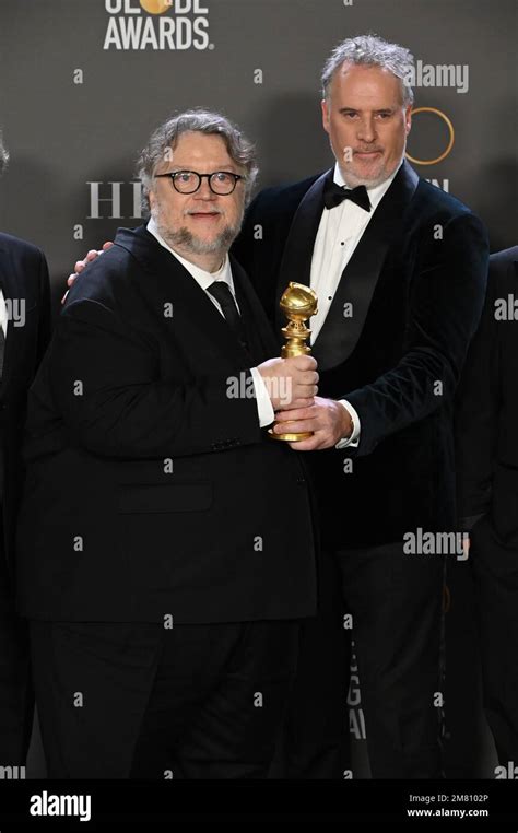 Los Angeles, USA. 10th Jan, 2023. Guillermo del Toro & Mark Gustafson, Best Animated Feature ...