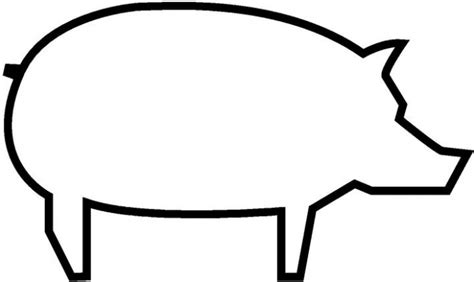 Pig Outline | Clipart Panda - Free Clipart Images