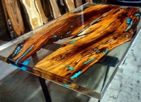 Best 15+ Beautiful Resin Wood Table Design Ideas | Wood table design, Epoxy resin wood, Resin ...