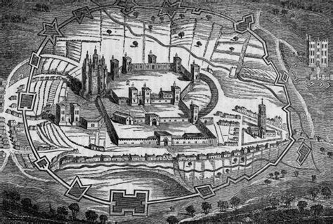 Print of PONTEFRACT CASTLE, Yorkshire | Pontefract, History of england, Scotland castles