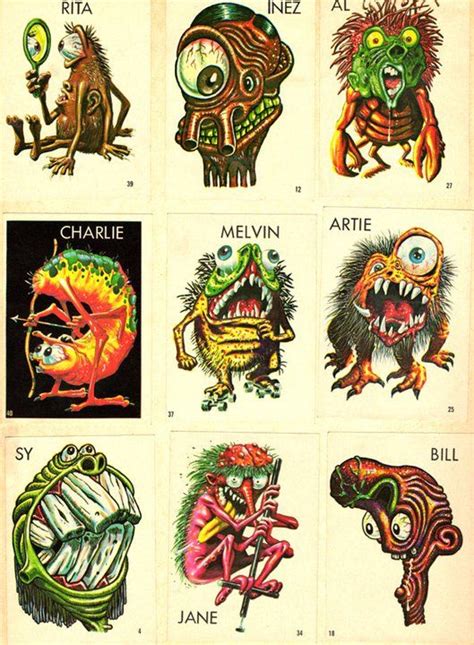 153 best images about Monster Trading Cards on Pinterest | Trading ...