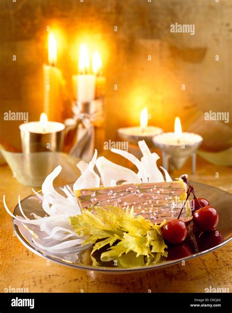 foie gras terrine Stock Photo - Alamy