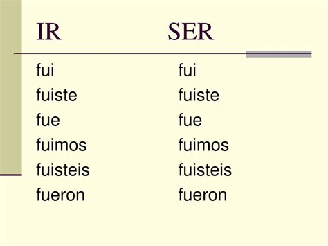 PPT - Irregular Preterite Verbs PowerPoint Presentation, free download - ID:4026512