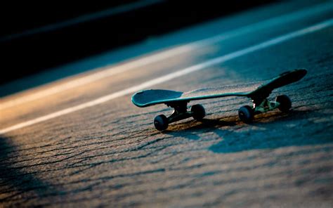 HD Wallpaper: Skateboarding in Motion