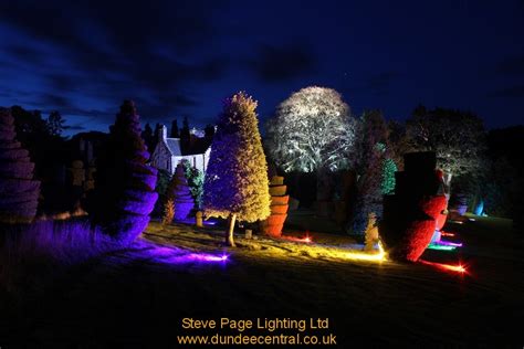 Fingask Castle: Steve Page Lighting Hire