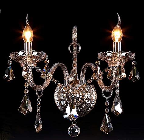 Amazon.com: crystal wall sconces