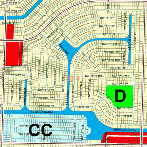 Cape Coral Unit 52 Map