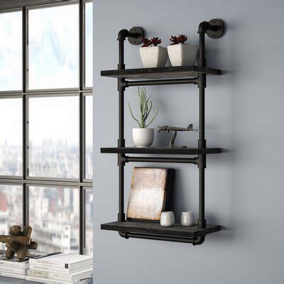 Industrial Wall Shelves You'll Love in 2020 | Wayfair