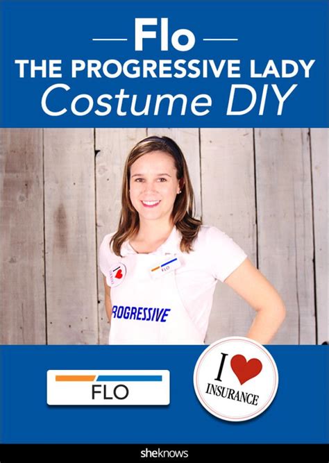 Flo From Progressive Is the Simplest DIY Halloween Costume Ever | Flo progressive, Flo costume ...