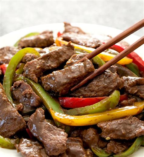 Chinese Pepper Steak (Ready in 30 Minutes) - Kirbie's Cravings