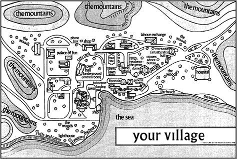 Le Village (Portmeirion, UK) Science Fiction, Ku Art, Village Map ...