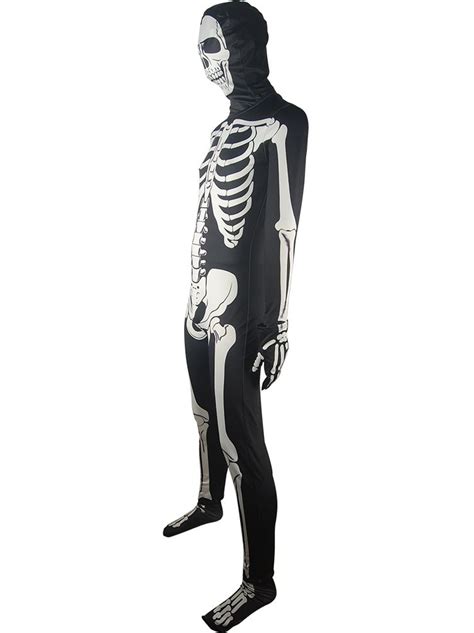 Fashion Donnie Darko Skeleton Skull Costume Halloween Cosplay Costume ...