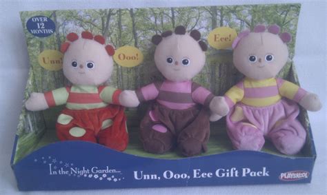 Adorable My 1st Set of Tombliboos In the Night Garden Plush Toys Boxed