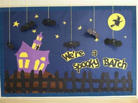 Halloween Bulletin Board Ideas For Work - Wade Anne