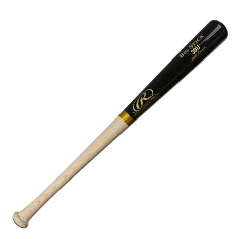 New Rawlings 300J Adirondack Big Stick Wood Bat Natural