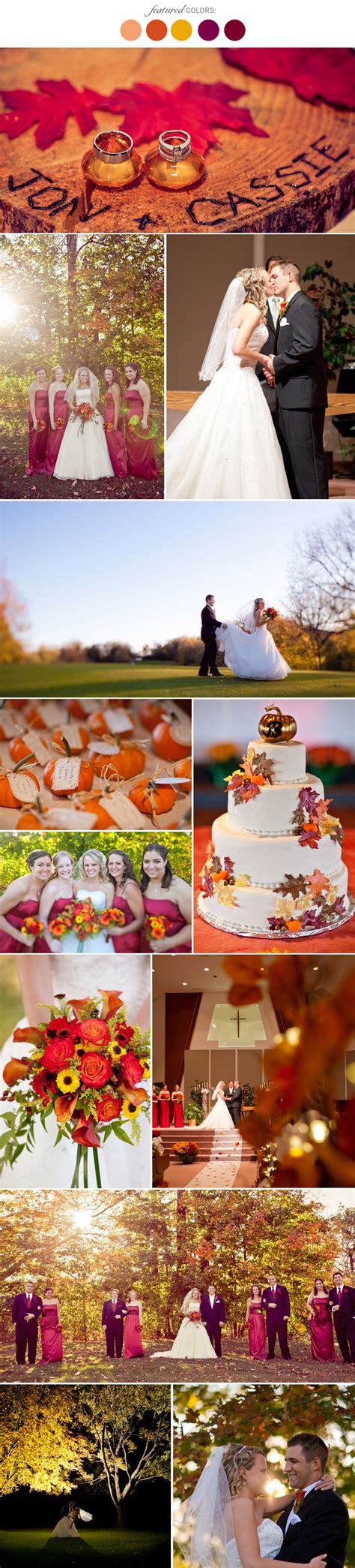 Inspiration 65 of November Wedding Color Schemes | ipf-hjnf2