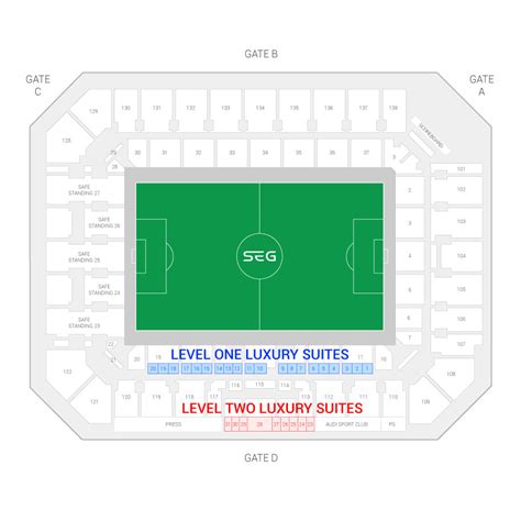 Manchester City Stadium Map Of Seating