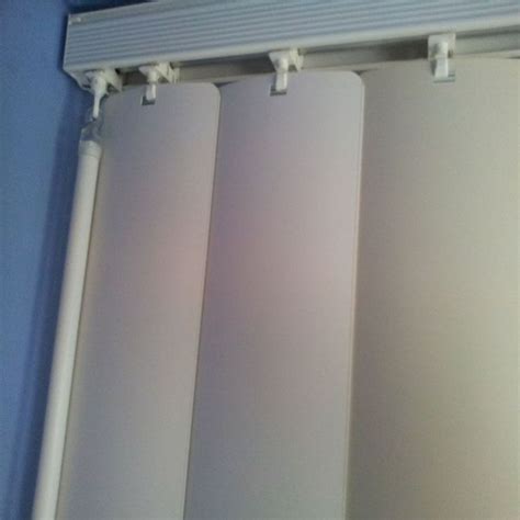 Rigid Pvc Easy Clean Vertical Blinds Replacement Slats Cream or Beige | Vertical blinds ...