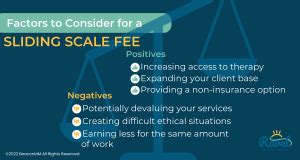 How to Set a Sliding-scale Therapy Session Rate