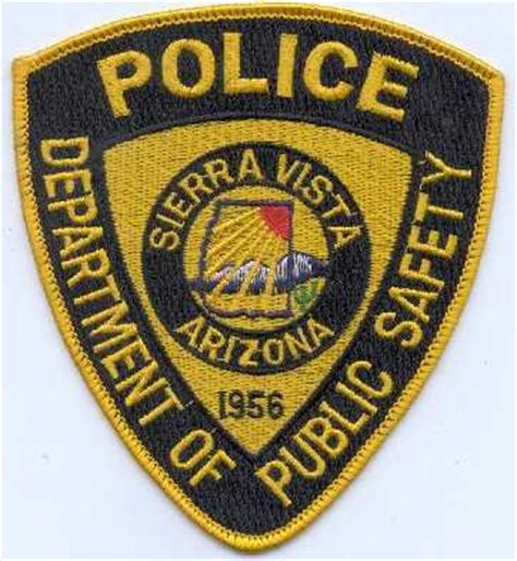 Arizona - Sierra Vista Department of Public Safety Police (Arizona) - PatchGallery.com Online ...