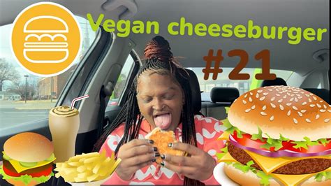 Vegan cheeseburger of the day - YouTube