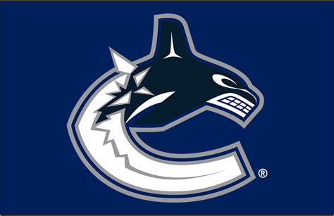 Vancouver Canucks Primary Dark Logo - National Hockey League (NHL) - Chris Creamer's Sports ...