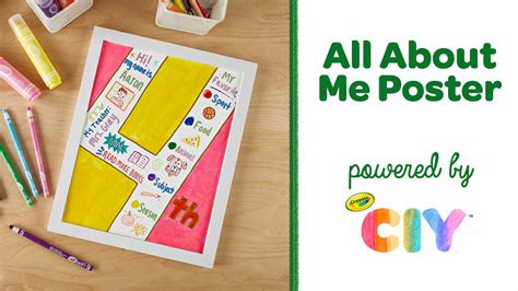 All About Me Poster Printable